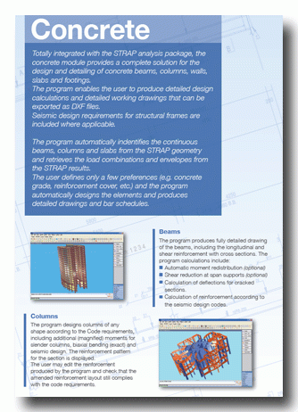 STRAP Concrete Designer